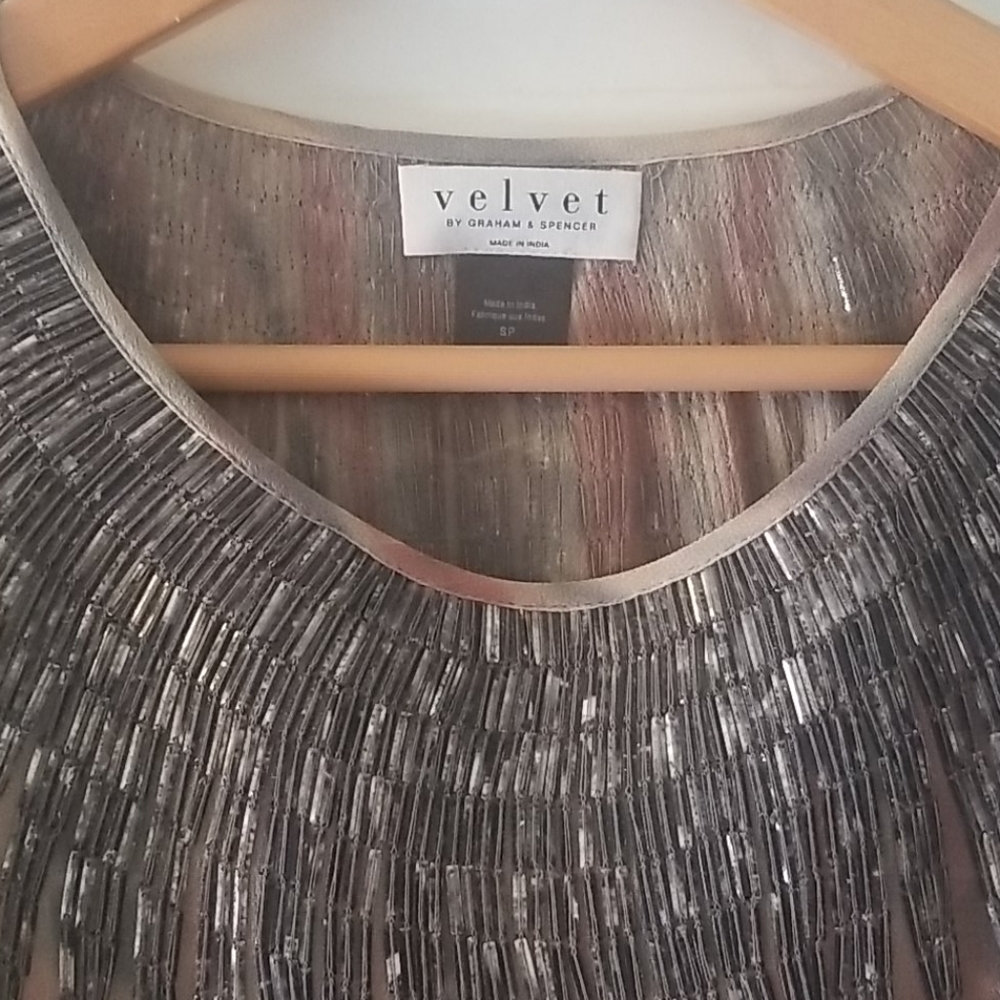 Anthropologie Beaded tie-dye Belia Dress - Picture 5 of 7